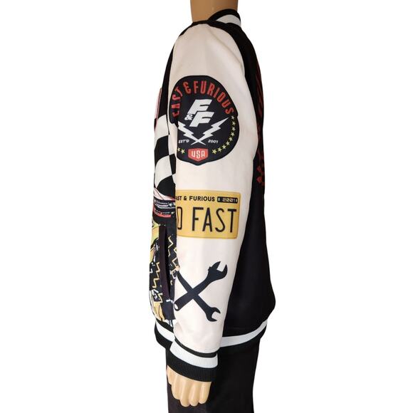 Reason x Fast & Furious Bomber Jacket in size Xlarge NWT - Picture 4 of 9
